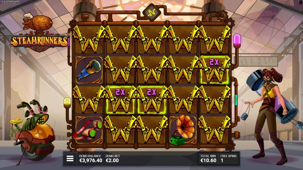 Steamrunners - Sticky Multiplier Wild